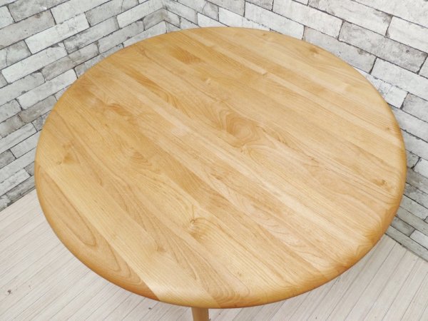 モモナチュラル MOMO natural モチャ MOCHA サークルテーブル 950 CIRCLE TABLE アルダー材 ダイニングテーブル 定価：約5.7万円 ●