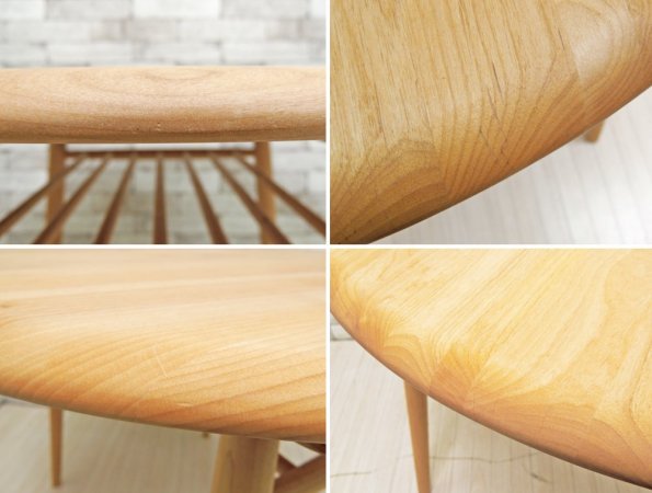 モモナチュラル MOMO natural モチャ MOCHA サークルテーブル 950 CIRCLE TABLE アルダー材 ダイニングテーブル 定価：約5.7万円 ●