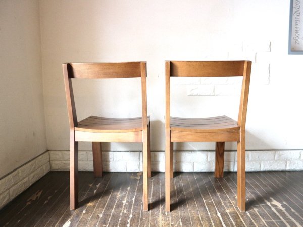 ウニコ unico ストラーダ イクス STRADA-X ダイニングチェア 2脚セット ◎