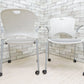 ハーマンミラー Herman miller ケイパーチェア CAPER Chair フレックスネット メタリックシルバー ジェフ・ウェバー 2脚セット 合計定価￥136,400- A ●