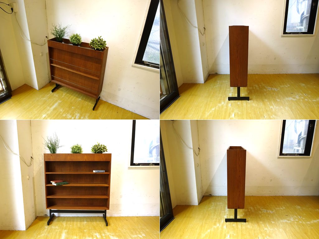 トラックファニチャー TRUCK FURNITURE AFパーテーション AF PARTITION ナラ材 プランターシェルフ 定価21万円 ★