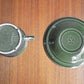 スタヴァンゲルフリント Stavangerflint ブリュネット Brunette グリーン カップ＆ソーサー C&S Kare Berven Fjeldsaa ♪