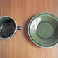 スタヴァンゲルフリント Stavangerflint ブリュネット Brunette グリーン カップ＆ソーサー C&S Kare Berven Fjeldsaa ♪