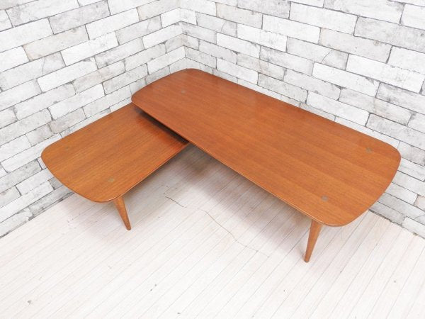 アクメファニチャー ACME Furniture トラッセル TRESTLES コーヒーテーブル ローテーブル 2枚天板 ウォールナット材 USビンテージスタイル 廃番 ●