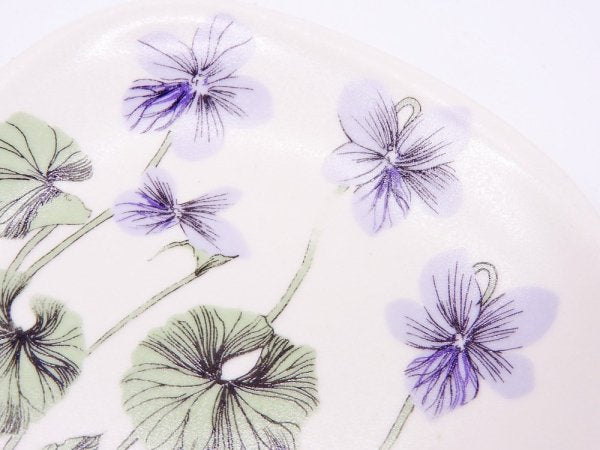 アラビア ARABIA ボタニカ Botanica ウォールプレート 飾り皿 ビオラ・パルストリス viola palustris エステリ・トムラ 北欧雑貨 ●