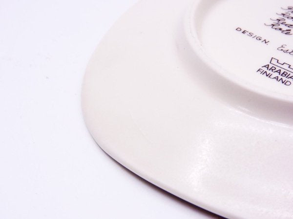 アラビア ARABIA ボタニカ Botanica ウォールプレート 飾り皿 レッドキャンピオン silene dioica エステリ・トムラ 北欧雑貨 ●
