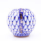 インペリアルポーセリン Imperial Porcelain Manufactory コバルトネット Cobalt Net クリーマー 白磁 ロシア 希少 ●