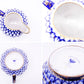 インペリアルポーセリン Imperial Porcelain Manufactory コバルトネット Cobalt Net クリーマー 白磁 ロシア 希少 ●