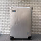 リモワ RIMOWA シルバーインテグラル SILVER INTEGRAL 104L 青ロゴ スーツケース キャリーケース 4輪 マルチホイール ■