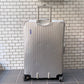 リモワ RIMOWA シルバーインテグラル SILVER INTEGRAL 104L 青ロゴ スーツケース キャリーケース 4輪 マルチホイール ■