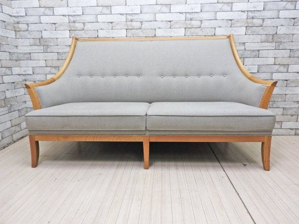 マルニ木工 MARUNI COLLECTION トラディショナル TRADITIONAL Two Seater Sofa 2Pソファ グレー 深澤直人 定価385,000円 ●