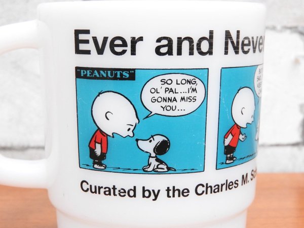 スヌーピー展 the art of PEANUTS Ever and Never キャンディマグ AS樹脂製 2013年 限定販売品 A ●