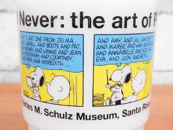 スヌーピー展 the art of PEANUTS Ever and Never キャンディマグ AS樹脂製 2013年 限定販売品 B ●