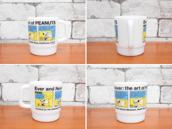 スヌーピー展 the art of PEANUTS Ever and Never キャンディマグ AS樹脂製 2013年 限定販売品 B ●