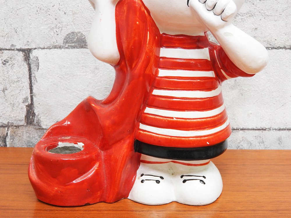ホールマーク Hallmark ピーナッツ PEANUTS キャンドルホルダー ライナス 1970s USビンテージ Vintage ●