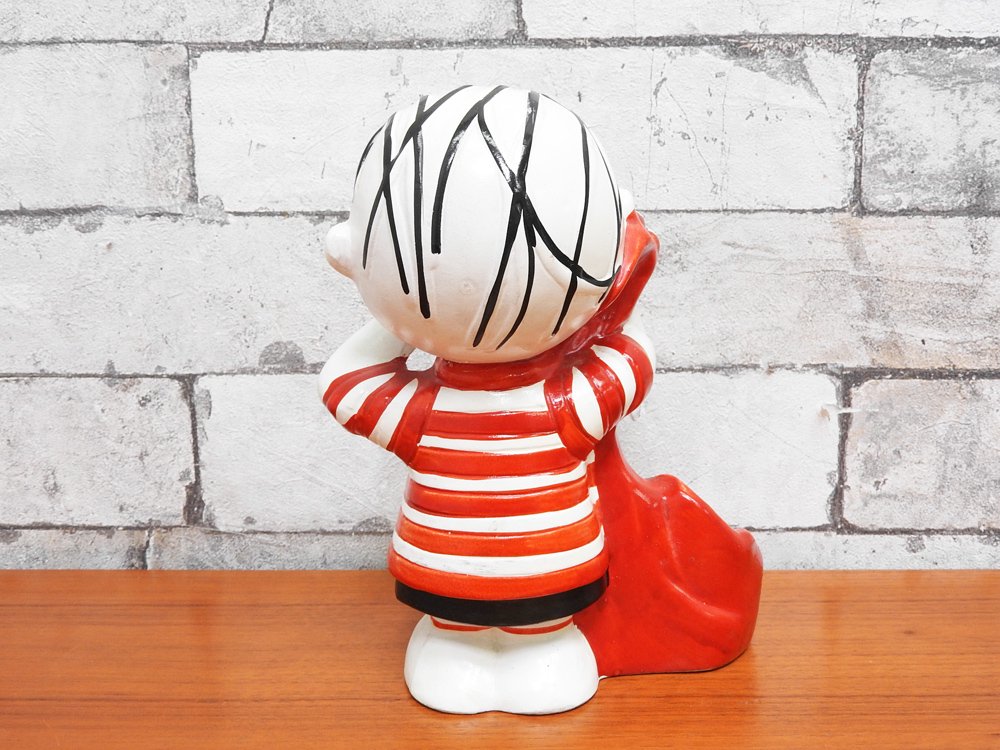 ホールマーク Hallmark ピーナッツ PEANUTS キャンドルホルダー ライナス 1970s USビンテージ Vintage ●