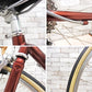 フジ自転車 FUJI BIKES ドロップハンドル ロードスポーツバイク バラッド Ballad R ブラウン系廃番色 28インチ ●