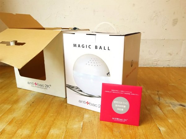 アンティバック2K antibac 2K パントーン PANTONE マジックボール MAGIC BALL ホワイト MB-JP QS-1777-2L 空気清浄器 未使用品 ★