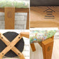 ドアーズリビングプロダクツ DOORS LIVING PRODUCTS ラウンド スツール Round Stool オーク無垢材 UR FURNITURE 取扱 座面張り替え 世界地図 リメイク ●