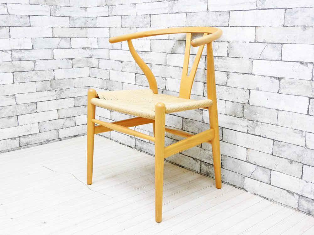 カールハンセン＆サン Carl Hansen & Son CH24 Yチェア ハンス・J・ウェグナー Hans J. Wegner ビーチ材 ラッカー仕上げ 日本仕様サイズ 北欧家具 ●