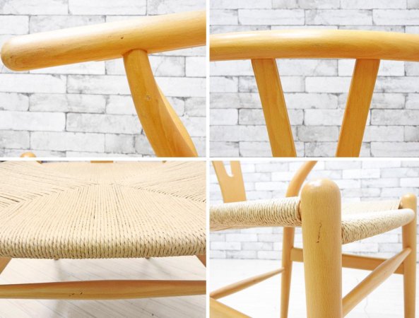 カールハンセン＆サン Carl Hansen & Son CH24 Yチェア ハンス・J・ウェグナー Hans J. Wegner ビーチ材 ラッカー仕上げ 日本仕様サイズ 北欧家具 ●