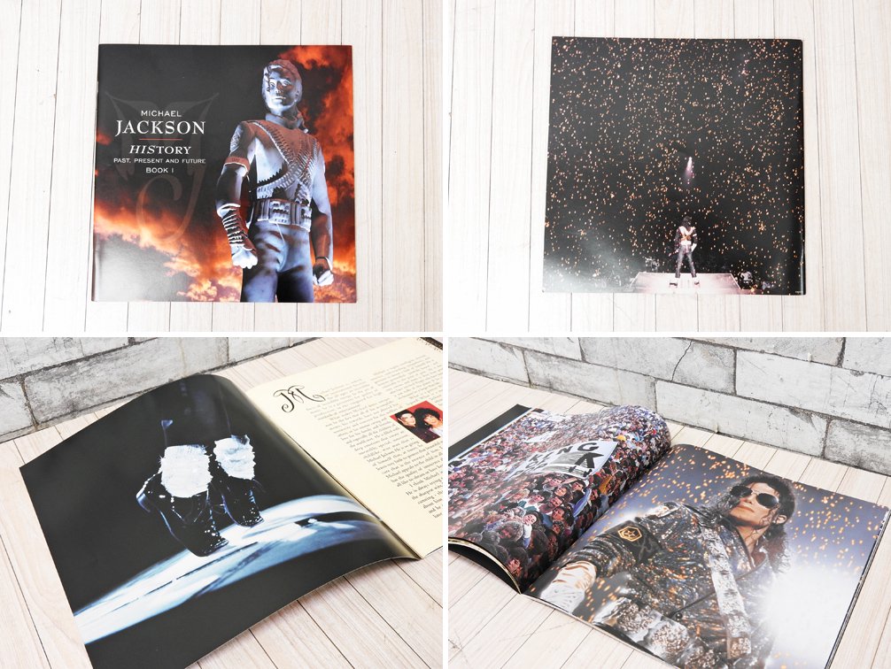 マイケル・ジャクソン MICHAEL JACKSON ヒストリー HISTORY PAST, PRESENT AND FUTURE BOOK 1 アナログレコード US盤 LP3枚セット ●