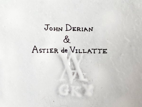 アスティエ・ド・ヴィラット ASTIER de VILLATTE ジョン・デリアンJOHN DERIAN ローズセントフォリア 薔薇 ティーポット ■