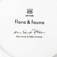 アラビア ARABIA Flora & Fauna イヤープレート アートプレート スクエア ウサギ 2003年 壁掛け可 北欧雑貨 元箱付 ●