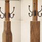 クラッシュゲート CRASH GATE ノットアンティークス Knot antiques タワーコートラック TOWER COAT RACK ホワイトオーク材 スチール 美品 ◇