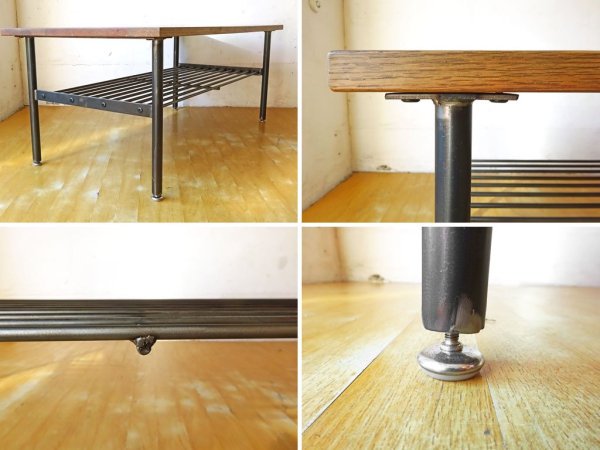 ジャーナルスタンダードファニチャー Journal standard furniture サンク コーヒーテーブル SENS COFFEE TABLE ローテーブル オーク材 ★