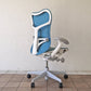 ハーマンミラー Herman Miller ミラ2チェア Mirra2 グラファイトベース グラファイトフレーム デスクチェア ダークターコイズ ◇