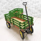 ジョンディア JOHN DEERE 木製カート ステークワゴン Stake Wagon 2連 インダストリアル アクメ取扱 USビンテージ ガーデニング 子供玩具 ●