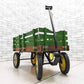 ジョンディア JOHN DEERE 木製カート ステークワゴン Stake Wagon 2連 インダストリアル アクメ取扱 USビンテージ ガーデニング 子供玩具 ●