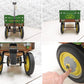 ジョンディア JOHN DEERE 木製カート ステークワゴン Stake Wagon 2連 インダストリアル アクメ取扱 USビンテージ ガーデニング 子供玩具 ●