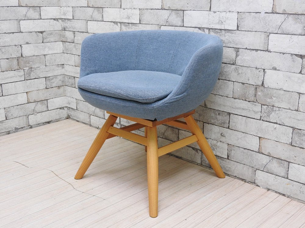 モモナチュラル Momo Natural モールドラウンドチェア MOLD ROUND CHAIR ML アルダー材 カバーリング仕様 定価 \41,800- ●