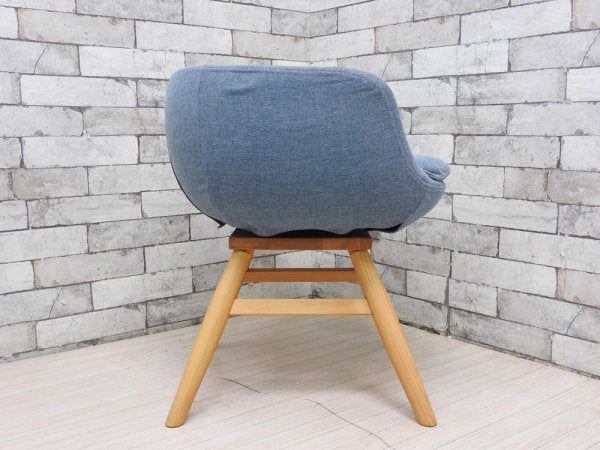 モモナチュラル Momo Natural モールドラウンドチェア MOLD ROUND CHAIR ML アルダー材 カバーリング仕様 定価 \41,800- ●