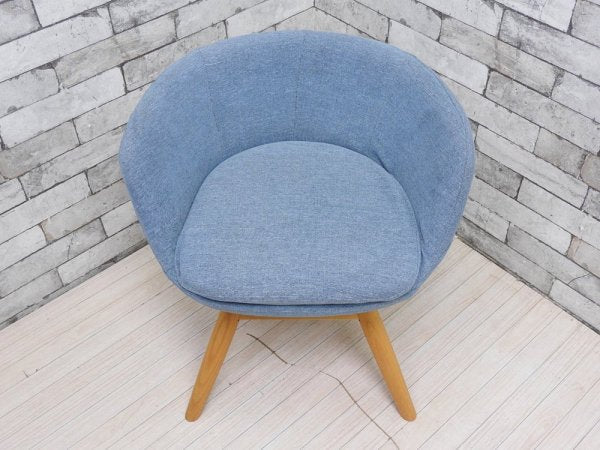 モモナチュラル Momo Natural モールドラウンドチェア MOLD ROUND CHAIR ML アルダー材 カバーリング仕様 定価 \41,800- ●