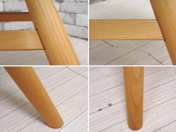 モモナチュラル Momo Natural モールドラウンドチェア MOLD ROUND CHAIR ML アルダー材 カバーリング仕様 定価 \41,800- ●