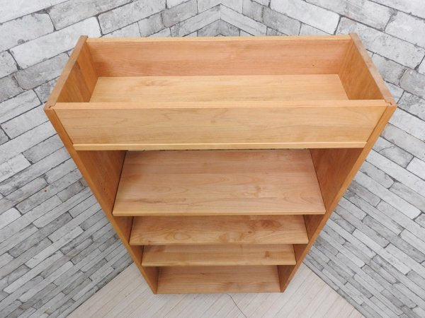 モモナチュラル Momo Natural コモシェルフ COMO SHELF L アルダー材 定価￥59,400- ●