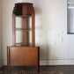 アールデコ artdeco ビンテージ 木製コーナーキャビネット Vintage corner cabinet シェルフ 本棚 飾り棚 ◎
