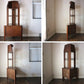 アールデコ artdeco ビンテージ 木製コーナーキャビネット Vintage corner cabinet シェルフ 本棚 飾り棚 ◎