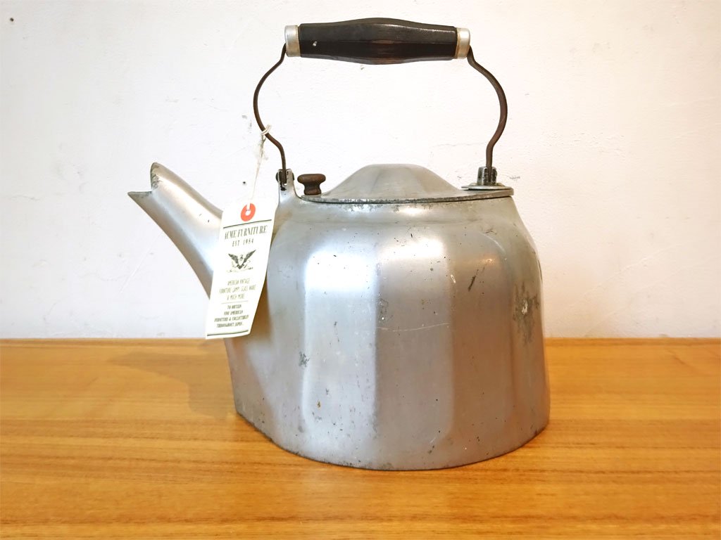 US ビンテージ グリスウォルド Griswold コロニアル colonial ケトル  6QT 5.68 L アルミ製 やかん 店舗什器 インテリア ACME取扱 ★