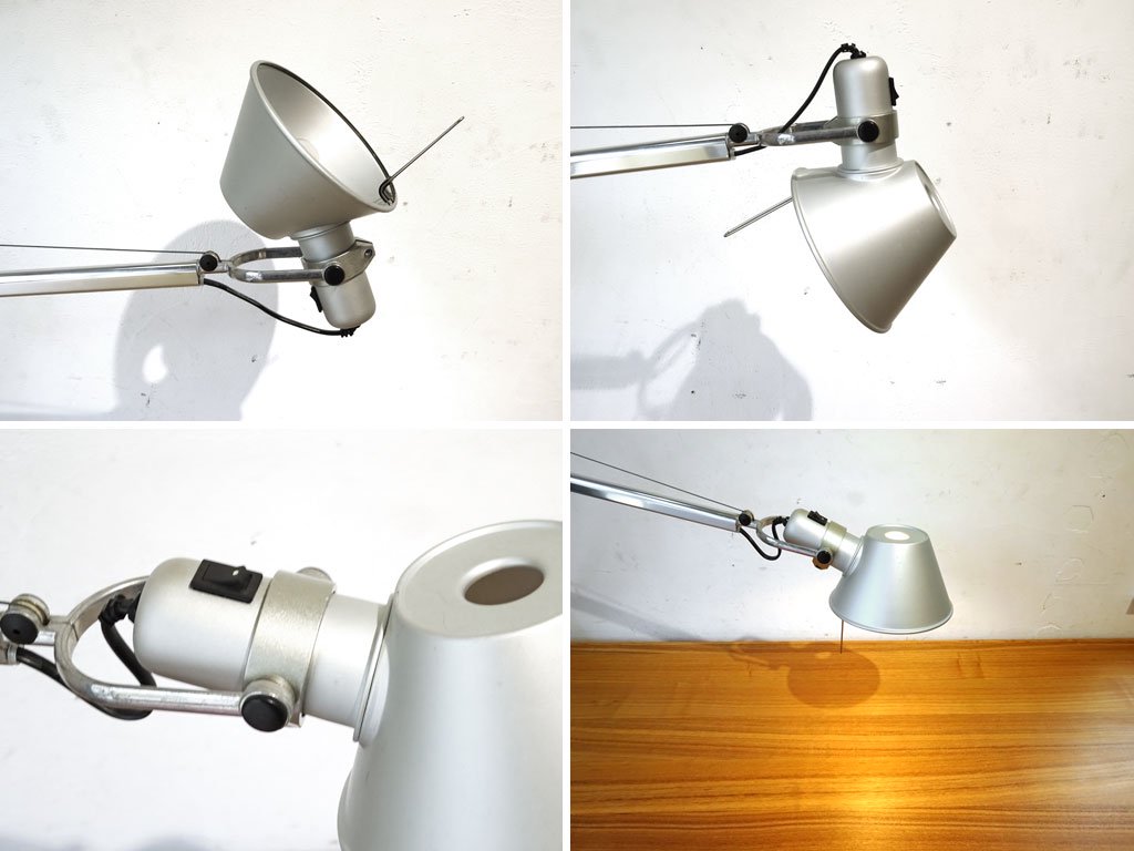 アルテミデ Artemide トロメオ モルセット TOLOMEO MORSETTO アームタスクライト デスクライト クランプ式 S2229S ヤマギワ ミケーレ・デ・ルッキ ★