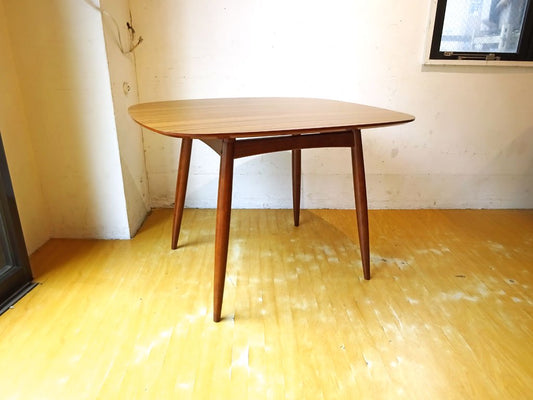 カリモク60+ karimoku Dテーブル ダイニングテーブル ウォールナットカラー デコラトップ カフェテーブル ミッドセンチュリー テーブル W100 ★