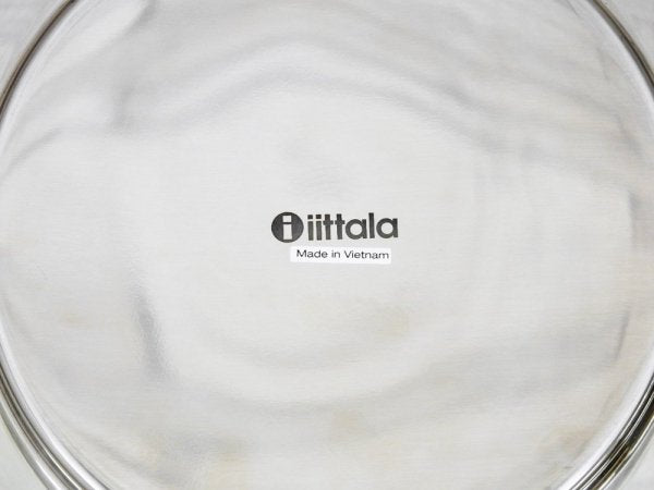 イッタラ iittala サルパネヴァ Sarpaneva スチールプレート ラウンド Φ26cm Timo Sarpaneva
 北欧雑貨 ●