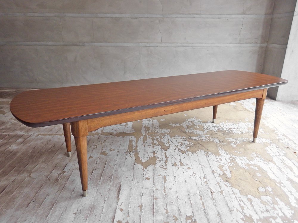 バートンファニチャー BARTON FURNITURE ローテーブル コーヒーテーブル デコラトップ USビンテージ
 ミッドセンチュリー ♪