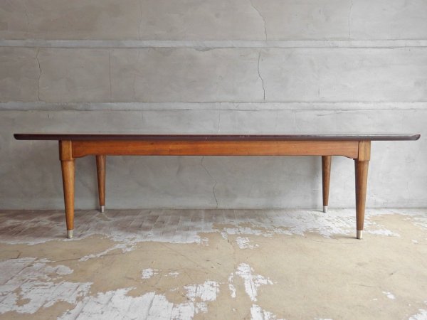 バートンファニチャー BARTON FURNITURE ローテーブル コーヒーテーブル デコラトップ USビンテージ
 ミッドセンチュリー ♪