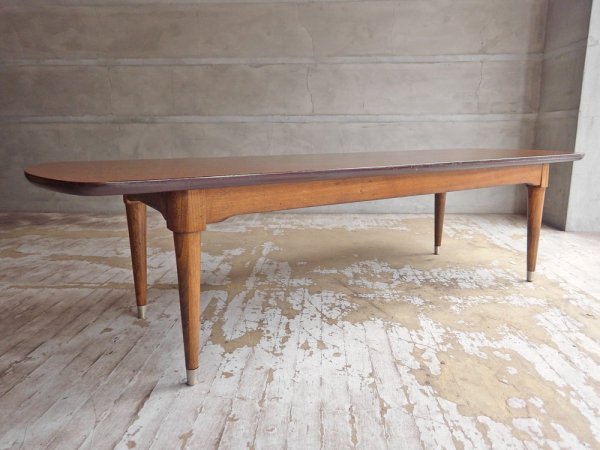 バートンファニチャー BARTON FURNITURE ローテーブル コーヒーテーブル デコラトップ USビンテージ
 ミッドセンチュリー ♪