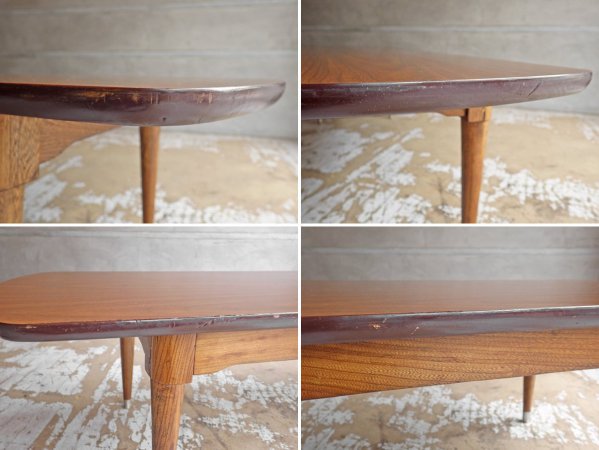 バートンファニチャー BARTON FURNITURE ローテーブル コーヒーテーブル デコラトップ USビンテージ
 ミッドセンチュリー ♪