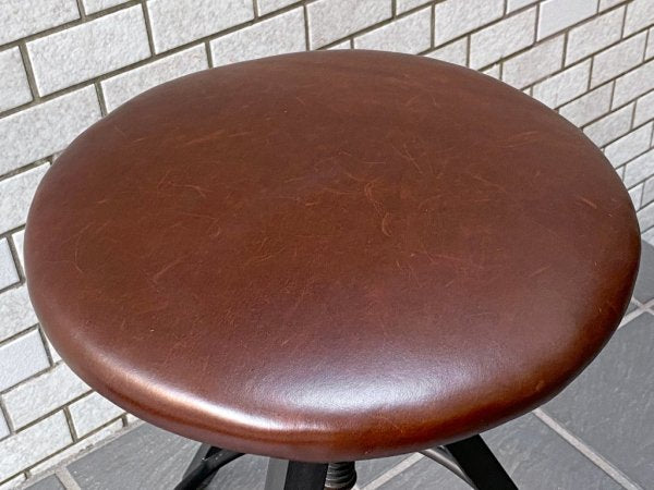 ジャーナルスタンダードファニチャー journal standard Furniture シノン スツール CHINON STOOL 本革 レザー インダストリアル ■